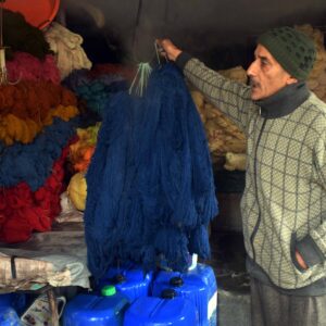 Photo Essay: Aari work- dyeing process. Part 2