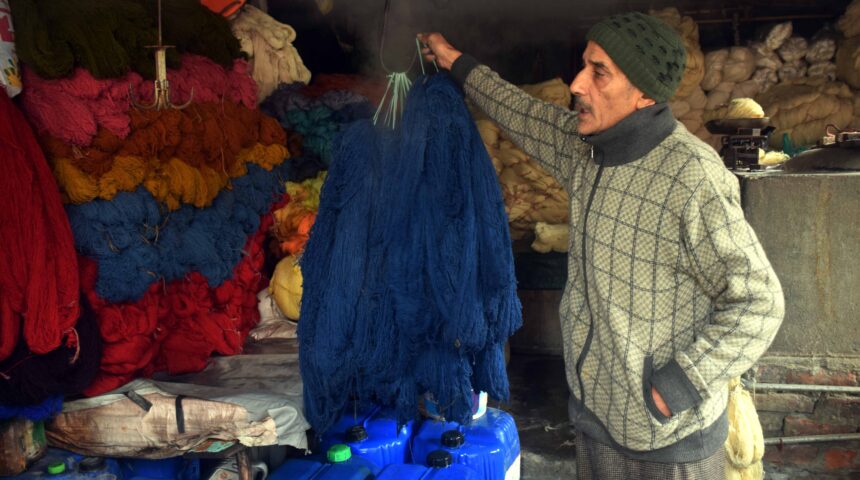 Photo Essay: Aari work- dyeing process. Part 2