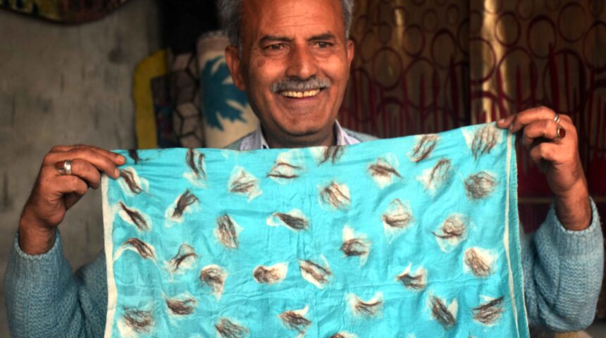 Photo Essay: Nuno Silk Scarf