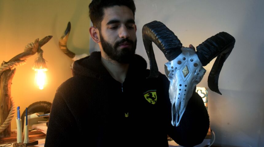 Photo Essay: The bone carver