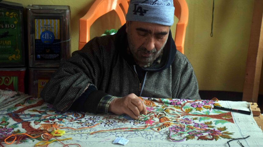 Photo Essay: Tapestry/ Embroidery in Kashmir
