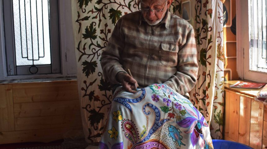 Photo Essay: Aari staple by master artisan Mir Abdul Majeed