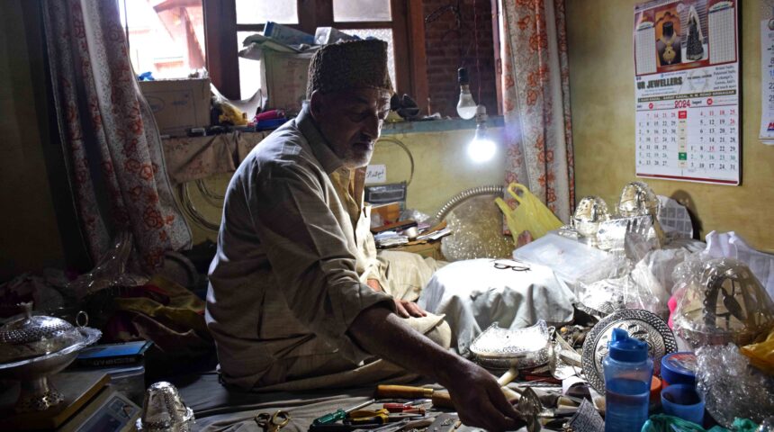 Photo Essay: The Last Two Silversmiths of Kashmir