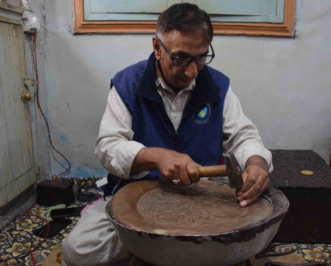 Photo Essay: Saving Copper Naqashi – The World of Manzoor Ahmed Naqashgeer