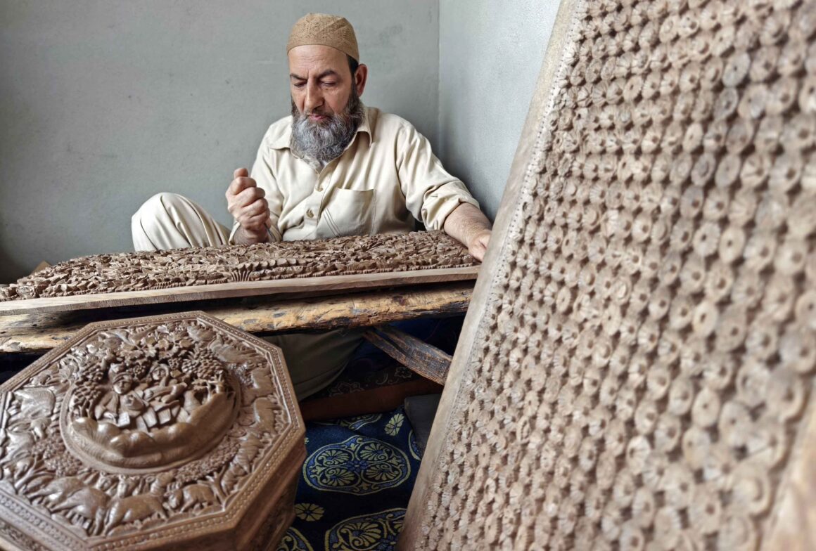 Photo Essay: Echoes in Walnut – The World of Rafiq Najar